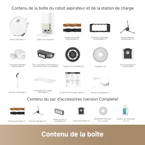 Dreame X50 Ultra Robot Aspirateur 20000 Pa avec Station