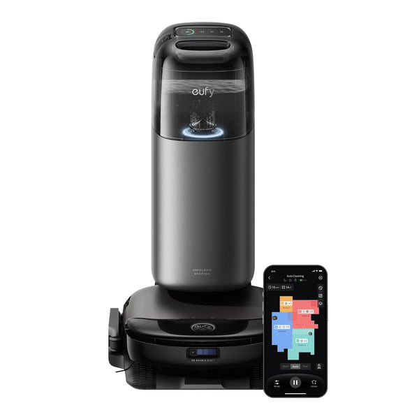 eufy S1 Pro Robot Aspirateur Laveur 8000Pa Serpillère Propre