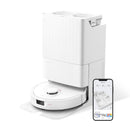 Roborock Q Revo Robot Aspirateur Laveur avec Station Tout-en-Un 5500Pa
