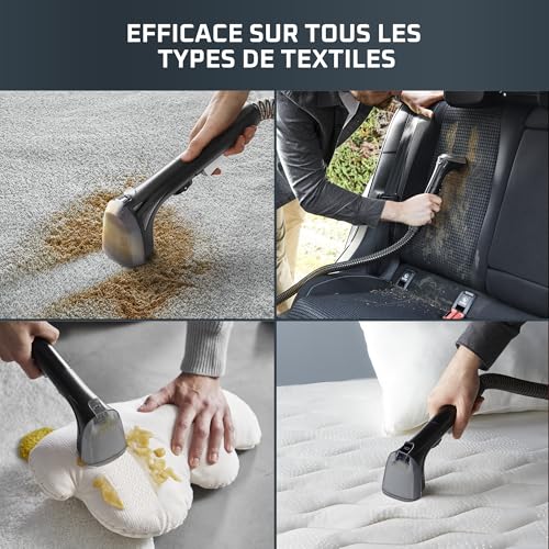 Rowenta X-Clean 10 & Clean It Aspirateur Laveur Sans Fil Sols Durs et Tapis