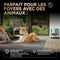 Shark PowerDetect Robot Aspirateur Laveur avec Base Auto-Vidage Blanc
