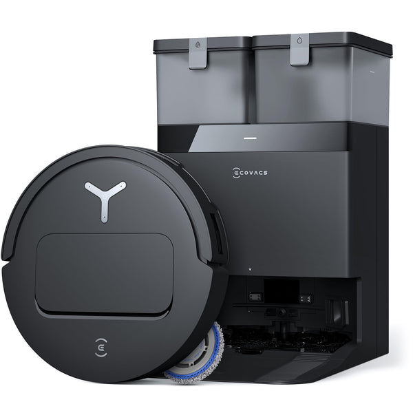 ECOVACS T50 Pro Omni Robot Aspirateur Laveur 15000Pa avec Station Noir