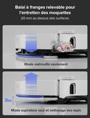 Roborock S8 MaxV Ultra Robot Aspirateur Laveur 10000Pa avec Station 8-en-1