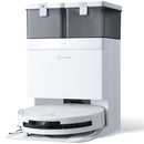 ECOVACS T50 Omni Robot Aspirateur Laveur 15000Pa avec Station Lavage Chaud 75℃ Blanc