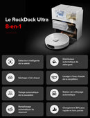 Roborock S8 MaxV Ultra Robot Aspirateur Laveur 10000Pa avec Station 8-en-1