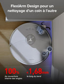 Roborock S8 MaxV Ultra Robot Aspirateur Laveur 10000Pa avec Station 8-en-1