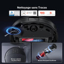 Roborock Saros 10R Robot Aspirateur Laveur avec Station Multifonction 7,98cm