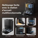 Roborock Qrevo S Set Robot Aspirateur Laveur 7000Pa avec Station Multifonction