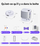 Narwal Freo Z10 Ultra Robot Aspirateur Laveur avec Station Tout-en-Un Argent