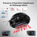 Roborock Saros Z70 Robot Aspirateur Laveur avec Station Multifonction 22000Pa