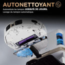 Shark PowerDetect Robot Aspirateur Laveur avec Base Auto-Vidage Blanc