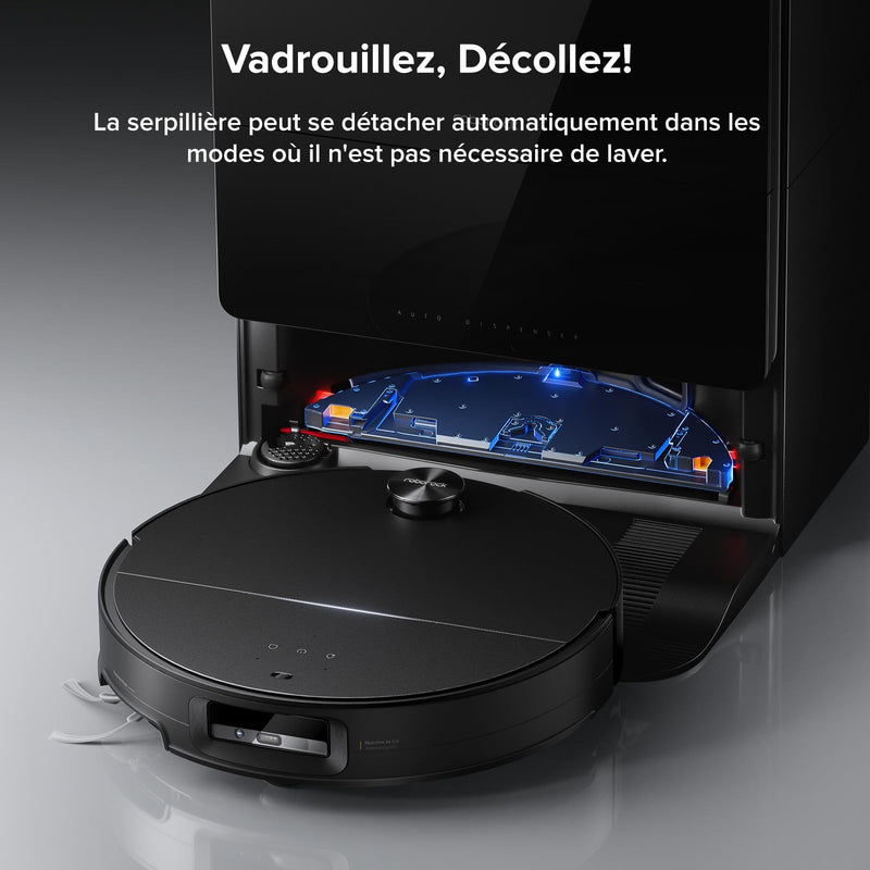 Roborock Saros 10 Robot Aspirateur 22000Pa avec Station Tout-en-Un