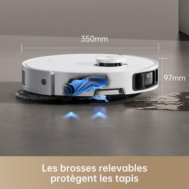 Dreame X40 Ultra Robot Aspirateur 12000 Pa avec Serpillière