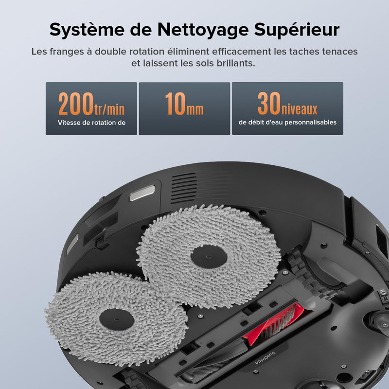 Roborock Q Revo Edge S5A Robot Aspirateur Laveur 18500Pa