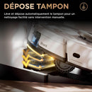 Shark PowerDetect Robot Aspirateur Laveur avec Base Auto-Vidage Blanc