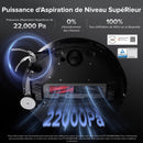 Roborock Saros 10 Robot Aspirateur 22000Pa avec Station Tout-en-Un