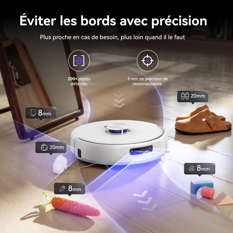 Narwal Freo Z10 Ultra Robot Aspirateur Laveur avec Station Tout-en-Un Argent