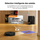 Roborock Qrevo Pro Set Robot Aspirateur Laveur 7000Pa avec Station