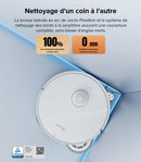Roborock Qrevo Edge Robot Aspirateur Laveur 18500Pa avec Station Multifonction