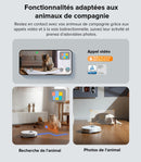 Roborock Qrevo Edge Robot Aspirateur Laveur 18500Pa avec Station Multifonction