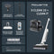 Rowenta X-Clean 10 & Clean It Aspirateur Laveur Sans Fil Sols Durs et Tapis