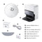 Roborock S8 MaxV Ultra Robot Aspirateur Laveur 10000Pa avec Station 8-en-1