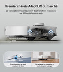 Roborock Qrevo Edge Robot Aspirateur Laveur 18500Pa avec Station Multifonction