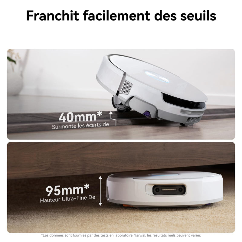 Narwal Flow Robot Aspirateur Laveur 22000Pa avec Station