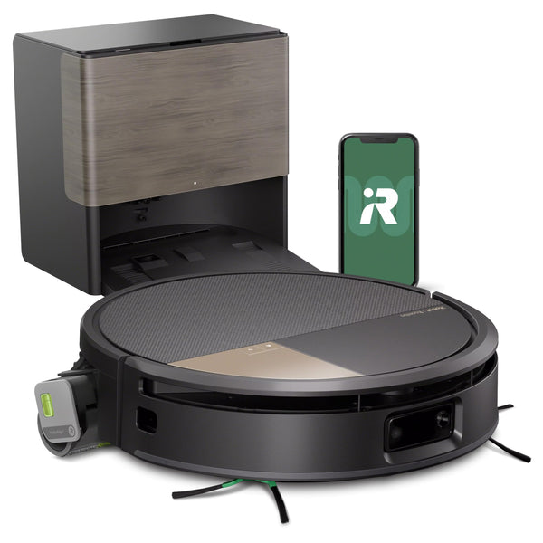 iRobot Roomba Max 705 Combo Robot Aspirateur Laveur avec Base AutoWash Noir
