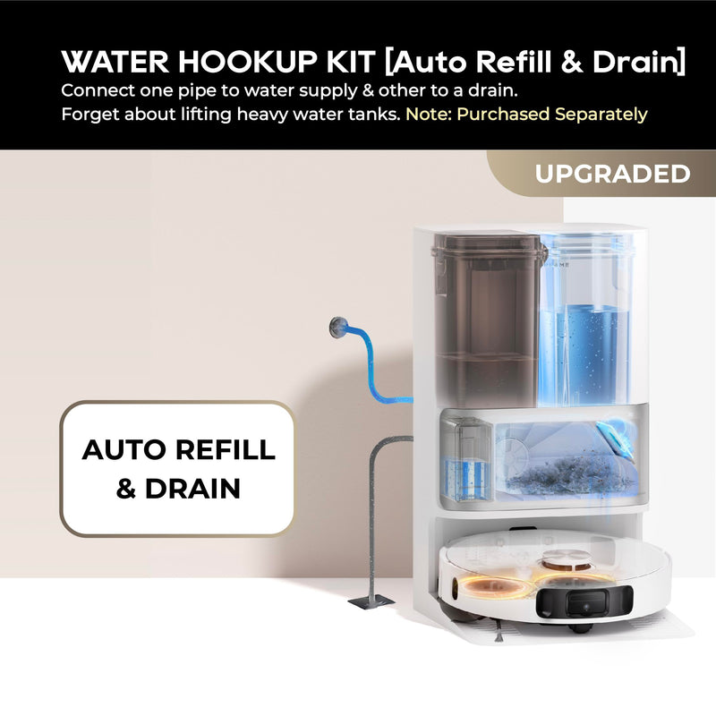 Dreame L10s Ultra Gen2 Robot Aspirateur Laveur 10000Pa Auto-Vidage