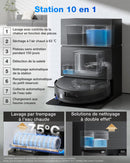 ECOVACS DEEBOT X11 Pro Robot Aspirateur Laveur 19500Pa avec Station