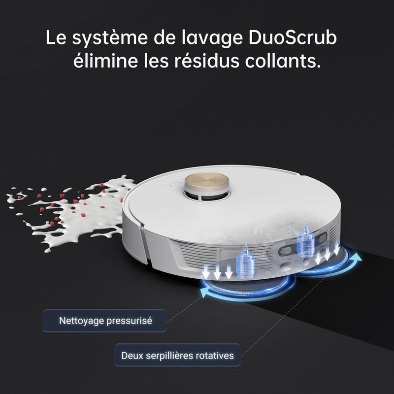 Dreame L20 Ultra Robot Aspirateur Laveur avec Station Automatique 7000Pa