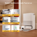 Roborock Q Revo S5V Robot Aspirateur Laveur 12000Pa avec Station