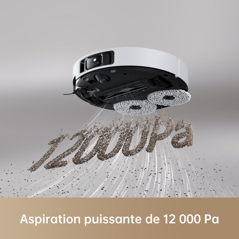 Dreame X40 Ultra Robot Aspirateur 12000 Pa avec Serpillière