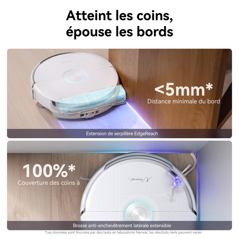 Narwal Flow Robot Aspirateur Laveur 22000Pa avec Station