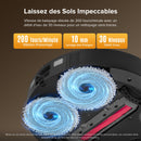 Roborock QV 35S Robot Aspirateur 10000Pa avec Station Tout-en-Un