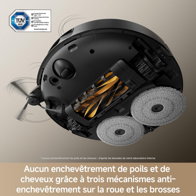 MOVA P50s Ultra Robot Aspirateur Laveur avec Vidage Automatique 24000Pa