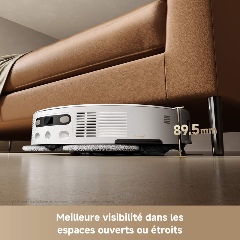 MOVA V50 Ultra Robot Aspirateur Laveur avec Vidage Automatique 24000Pa