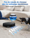 ECOVACS T50 Omni Robot Aspirateur Laveur 15000Pa avec Station Blanc