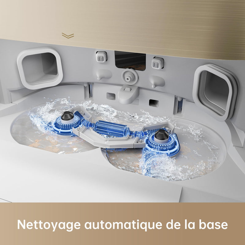 Dreame X40 Ultra Robot Aspirateur 12000 Pa avec Serpillière