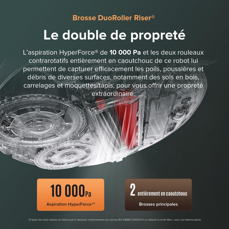 Roborock Qrevo Master Set Robot Aspirateur Laveur 10000Pa FlexiArm