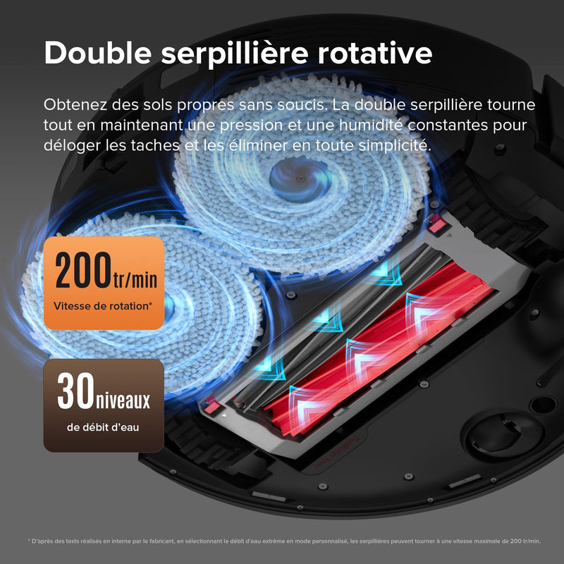 Roborock Qrevo Master Set Robot Aspirateur Laveur 10000Pa FlexiArm