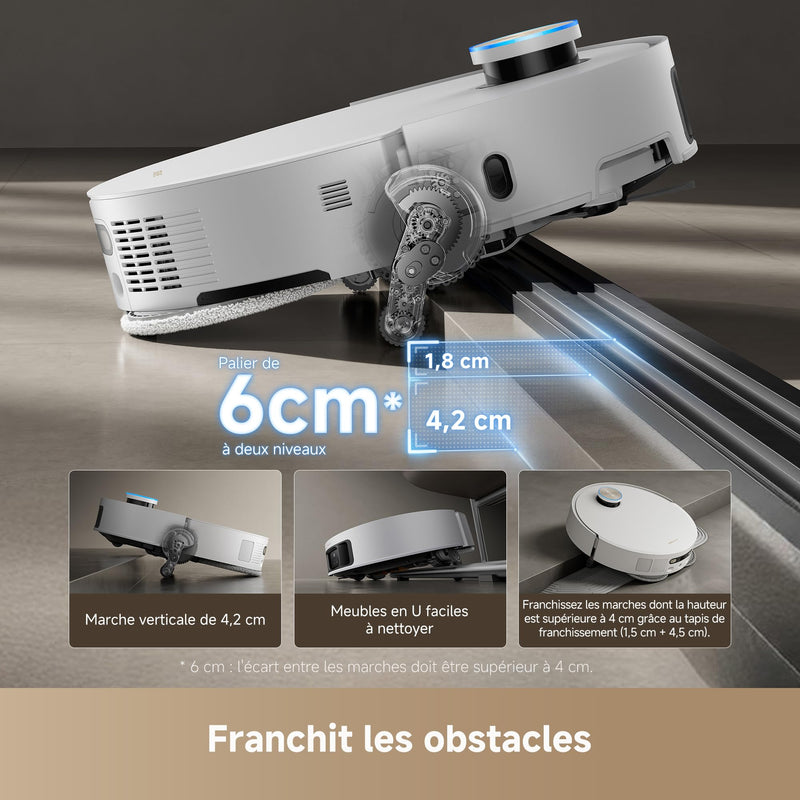 Dreame X50 Ultra Robot Aspirateur 20000 Pa avec Station