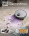 3i P10 Ultra Robot Aspirateur Laveur avec Vidage Automatique 18000Pa