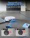 ECOVACS T50 Max Pro GEN2 Robot Aspirateur Laveur 18500Pa avec Station Blanc