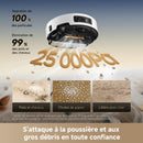 Dreame Aqua10 Ultra Robot Aspirateur Laveur avec Vidage Automatique 25000Pa