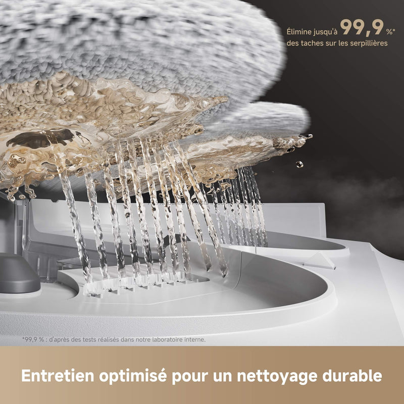 MOVA V50 Ultra Robot Aspirateur Laveur avec Vidage Automatique 24000Pa