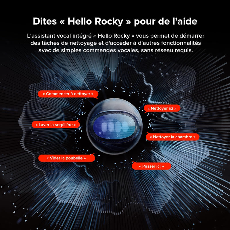 Roborock Saros 10R Robot Aspirateur Laveur avec Station Multifonction 7,98cm