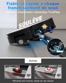 ECOVACS X11 Omni Cyclone Robot Aspirateur Laveur 19500Pa avec Vidage Automatique