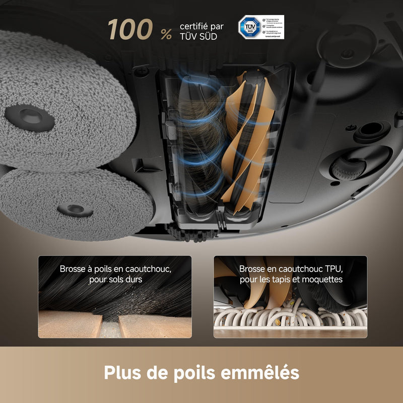 Dreame X50 Ultra Robot Aspirateur 20000 Pa avec Station
